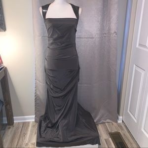 NM Gray Formal Dress Sz 6